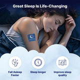 Wellamoon Sleep Patch applied on skin