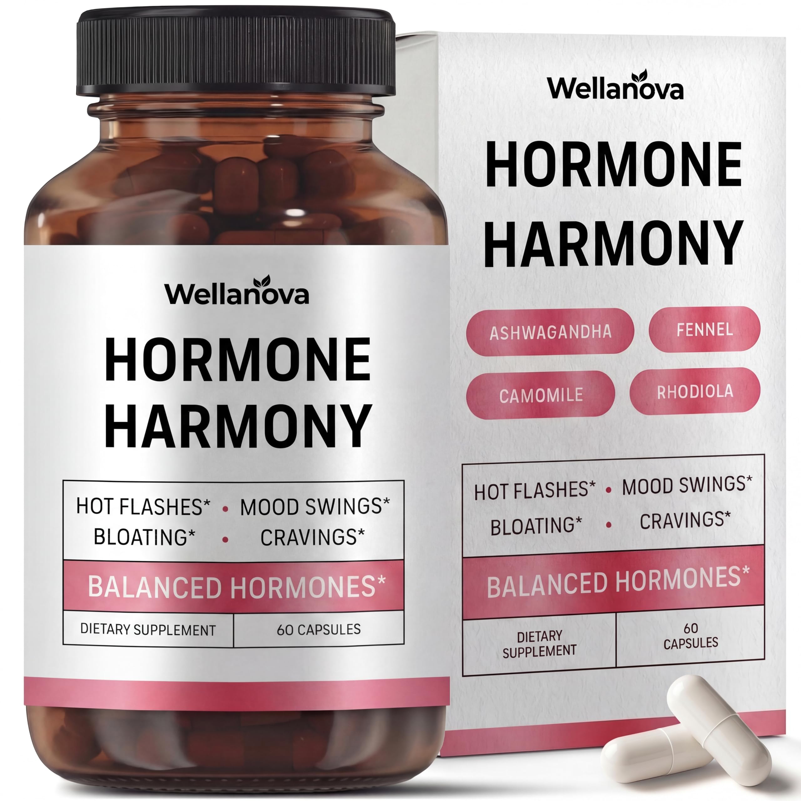 Wellanova Harmony Daily Supplement for Women front view