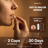 Wellanova Herbal Cleanse Capsules with measuring spoon