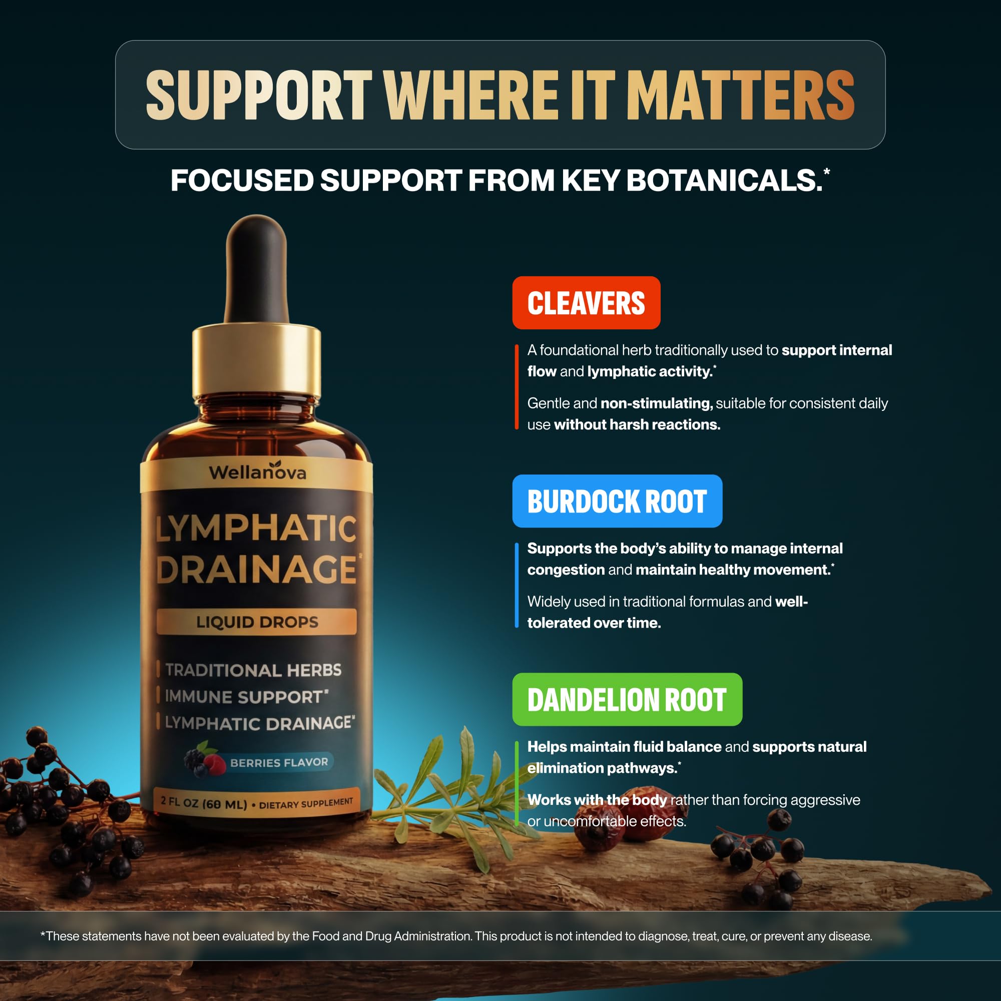 Wellanova Herbal Drops 10-in-1 Complex lifestyle scene