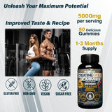 WellBoost Creatine Monohydrate 5000mg mixed berry flavour in a glass