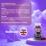 WellBoost Sleep Max Gummies packaging side view