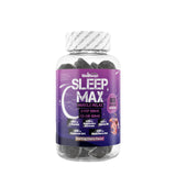 WellBoost Sleep Max Gummies with ingredients list visible