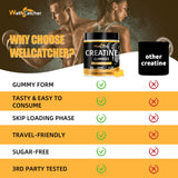 Wellcatcher Creatine Monohydrate Gummies nutritional information
