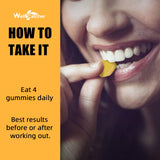 Wellcatcher Creatine Monohydrate Gummies open package
