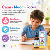 Wellcatcher Happy Saffron Drops 2 Fl Oz bottle with pineapple flavour