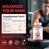 Wellcatcher HMB & Leucine Gummies packaging side view
