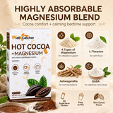 Wellcatcher Hot Cocoa Sleep Supplement in a cup