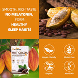 Wellcatcher Hot Cocoa Sleep Supplement with cozy blanket