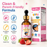 Wellcatcher Magnesium Drops for Kids 150g back view