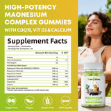 Wellcatcher Magnesium Gummies 400mg Glycinate on a table