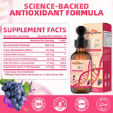 Wellcatcher NAD+ Liquid Supplement 600mg bottle side view