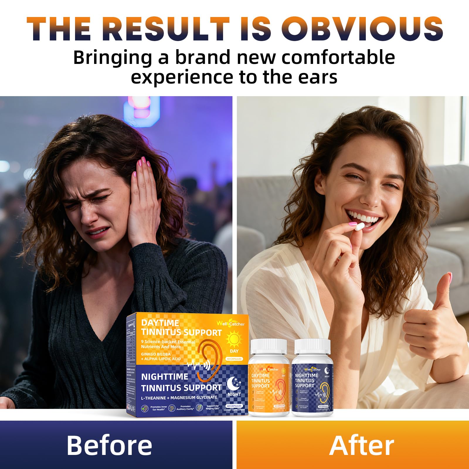 Wellcatcher Tinnitus Support Formula ingredients list