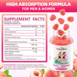 Wellcatcher Vitamin B3 Niacin Gummies side view showing gummies