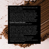 WelleCo Nighttime Beauty Hot Chocolate in a cup
