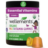 Wellements Organic Children's Multivitamin Gummies front view