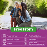Wellements Organic Children's Multivitamin Gummies in a child's hand