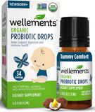 Wellements Organic Probiotic Drops for Infants 41g front view