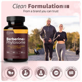 WellForge Berberine Phytosome Supplement on a wooden table