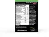 Wellgenix Purvana MAX Biotin 5000mcg supplement on a wooden table