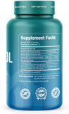 Wellifora Melanin Support Capsules with capsules on a wooden surface