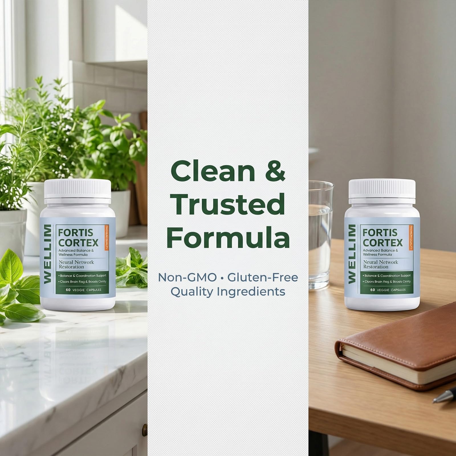 WELLIM Multiminerals Supplement 60 Capsules side view
