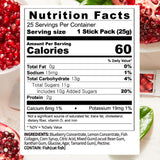 WELLINUS Collagen Jelly Sticks pomegranate flavour close-up