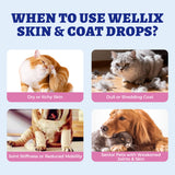 Wellix Collagen Drops for Dogs & Cats 120ml side view