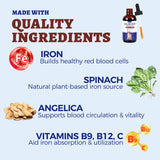 Wellix Liquid Iron Supplement for Pets 180g packaging details