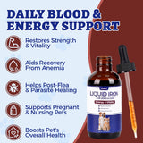Wellix Liquid Iron Supplement for Pets 180g with chicken flavour