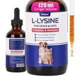 Wellix Liquid L-Lysine for Dogs & Cats 250g front view