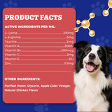 Wellix Liquid L-Lysine for pets lifestyle scene