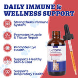 Wellix Liquid L-Lysine with chicken flavour