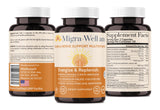 Wellkasa Methylated Multivitamin bottle with cap open