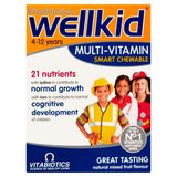 Wellkid Multi-Vitamin Smart Chewable 30 Tablets front view
