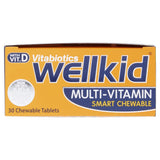 Wellkid Multi-Vitamin Smart Chewable with fruits and natural ingredients