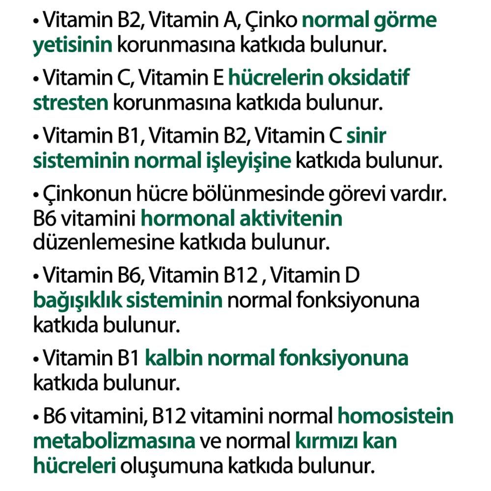 Wellman 70+ Blended Vitamin & Mineral Supplement ingredient list