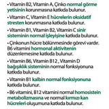 Wellman 70+ Blended Vitamin & Mineral Supplement ingredient list