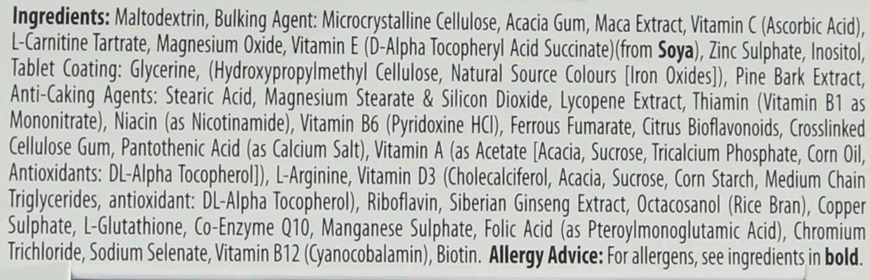 Wellman Conception Tablets for Men next to a glass of water