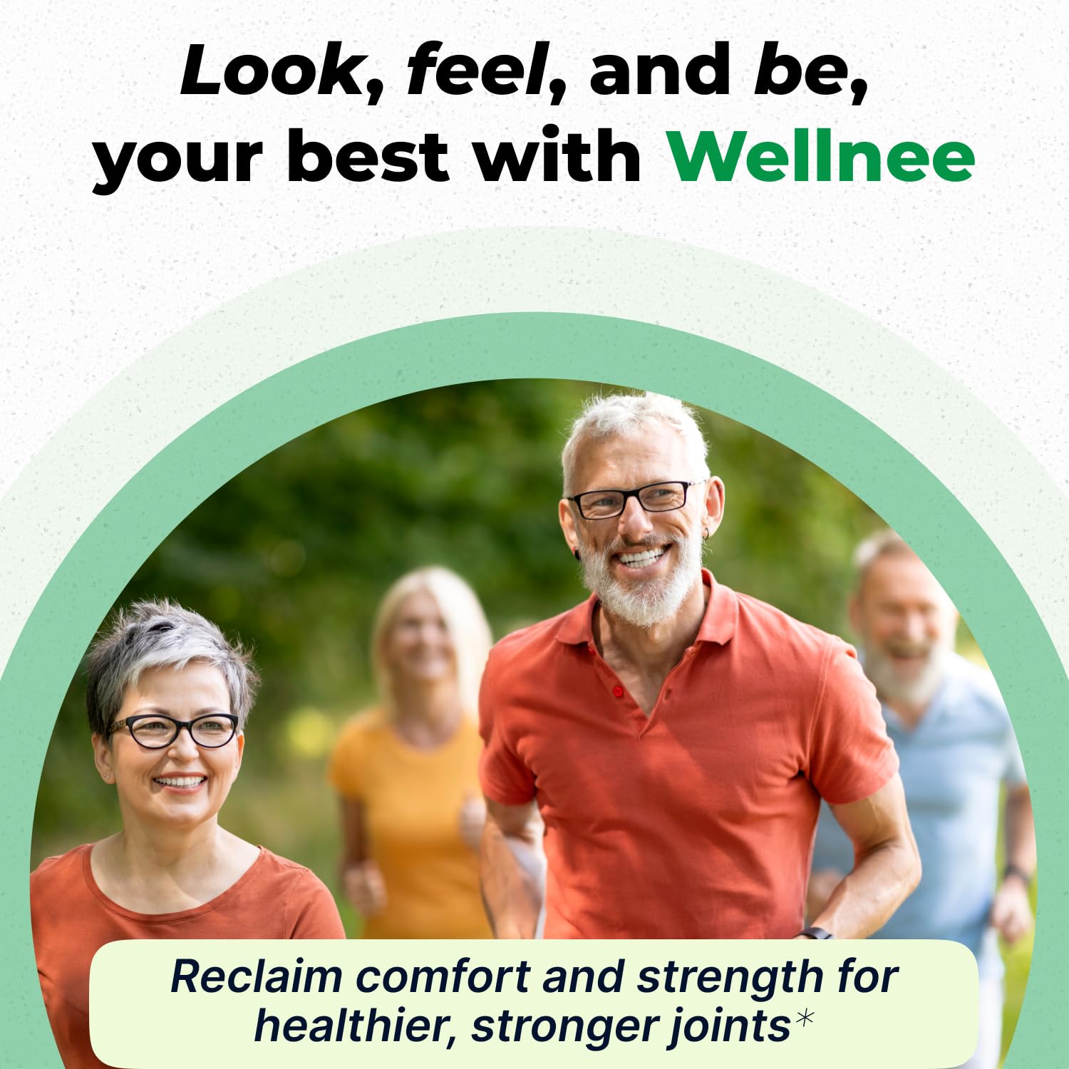 Wellnee Chondroitin Supplement ingredients list on packaging