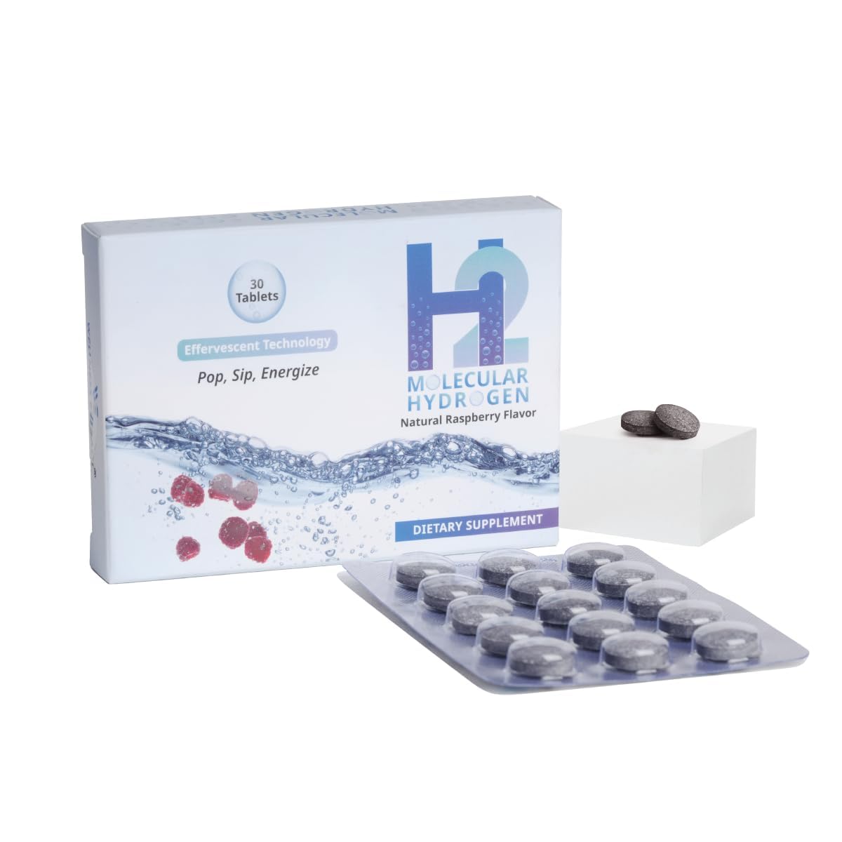 WELLNESS EXTRACT H2 Molecular Hydrogen Tablets front view