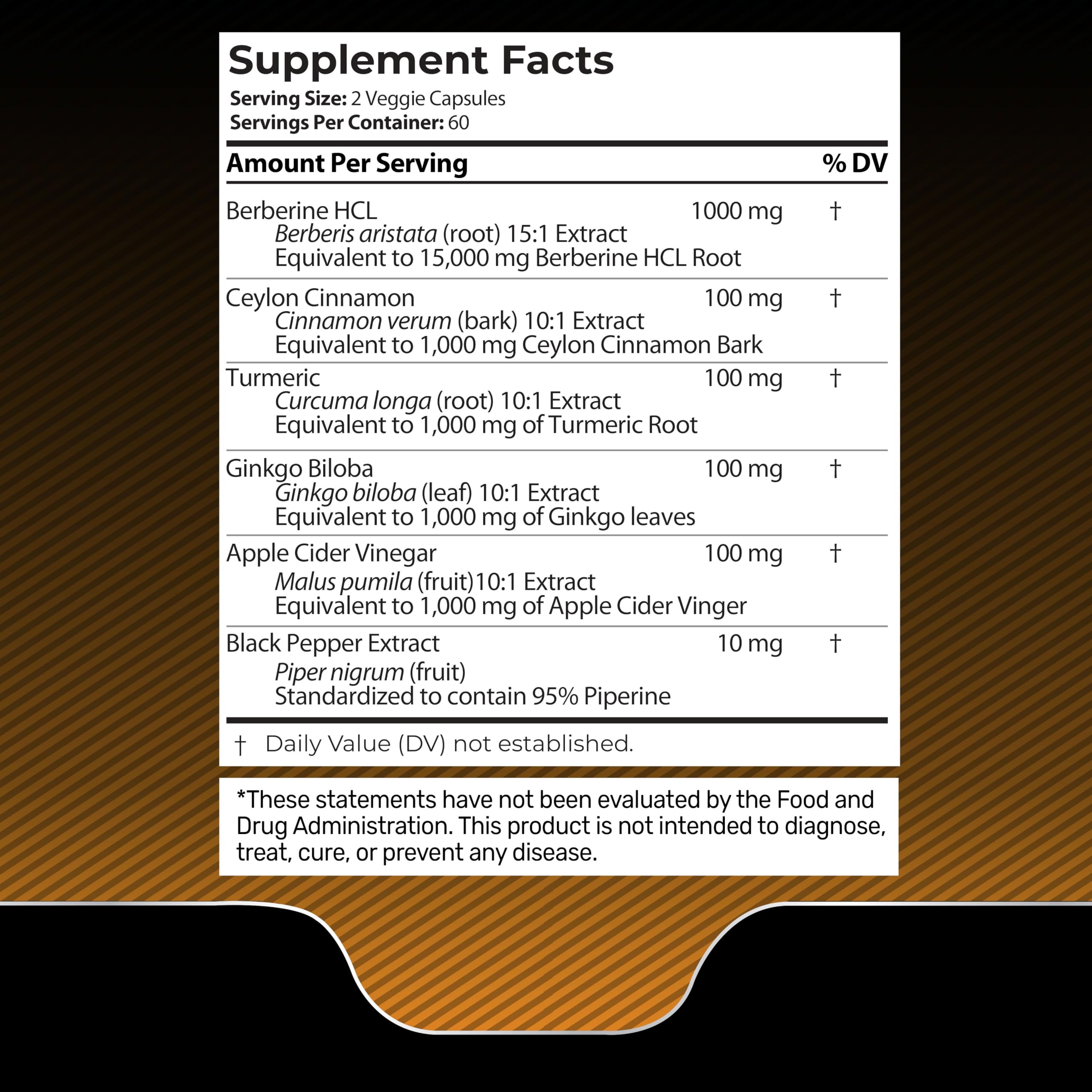 WELLNESS LABSRX Berberine 1,000mg Supplement bottle with capsules