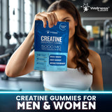 WELLNESS LABSRX Creatine Gummies opened package with gummies