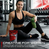 WELLNESS LABSRX Creatine Powder unflavoured label