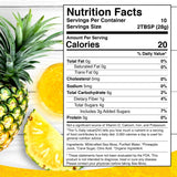 WELLNESS LABSRX Irish Sea Moss Gel Pineapple in a bowl