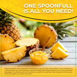 WELLNESS LABSRX Irish Sea Moss Gel Pineapple lifestyle shot