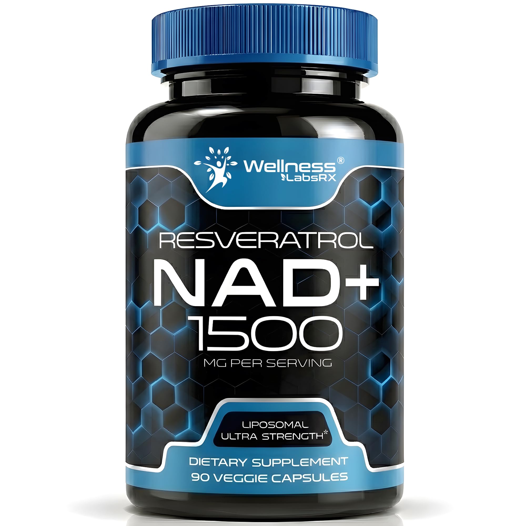 WELLNESS LABSRX NAD+ Capsules 1500mg front view