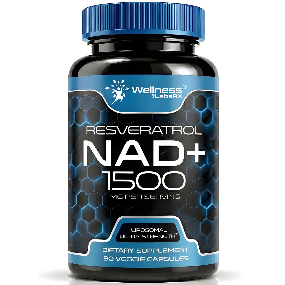 WELLNESS LABSRX NAD+ Capsules 1500mg front view