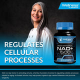 WELLNESS LABSRX NAD+ Capsules 1500mg with lifestyle setting