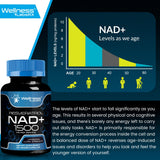 WELLNESS LABSRX NAD+ Capsules nutritional information